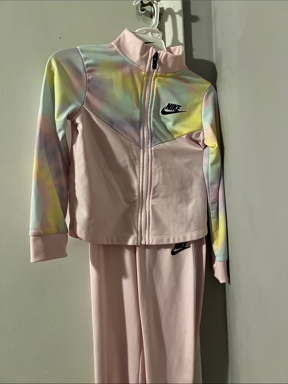Nike Pastel Pink Tie-Dye Track Set